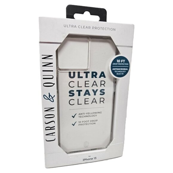Carson & Quinn Ultra Clear Case for Apple iPhone 13 6.1" - Picture 1 of 4